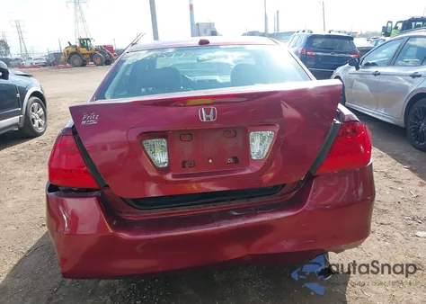 2006 Honda Accord 2.4 Ex z USA, uszkodzony, nr VIN 1HGCM56846A041599